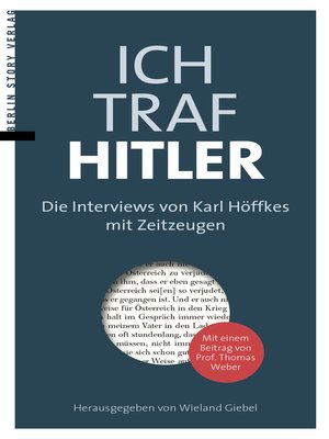 cover image of Ich traf Hitler